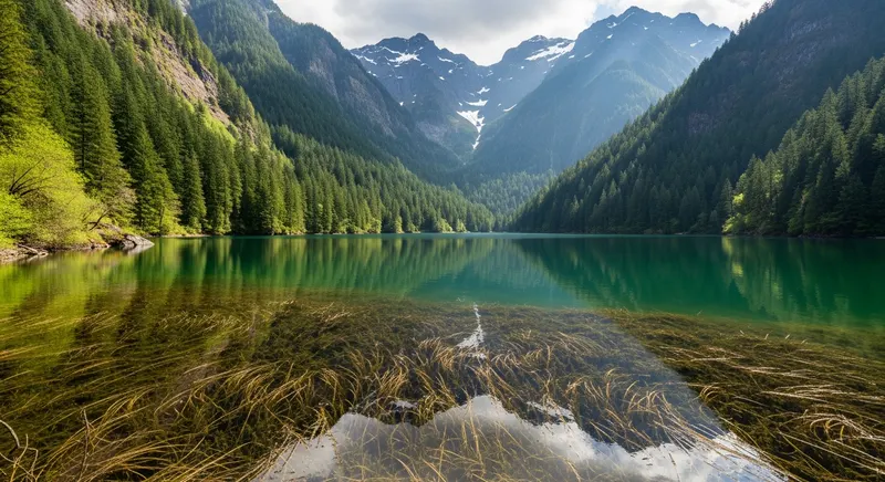 Map of the Pacific Northwest showing the Columbia River system and distribution of Brazilian elodea and Eurasian watermilfoil infestations in Washington, Oregon, and Idaho