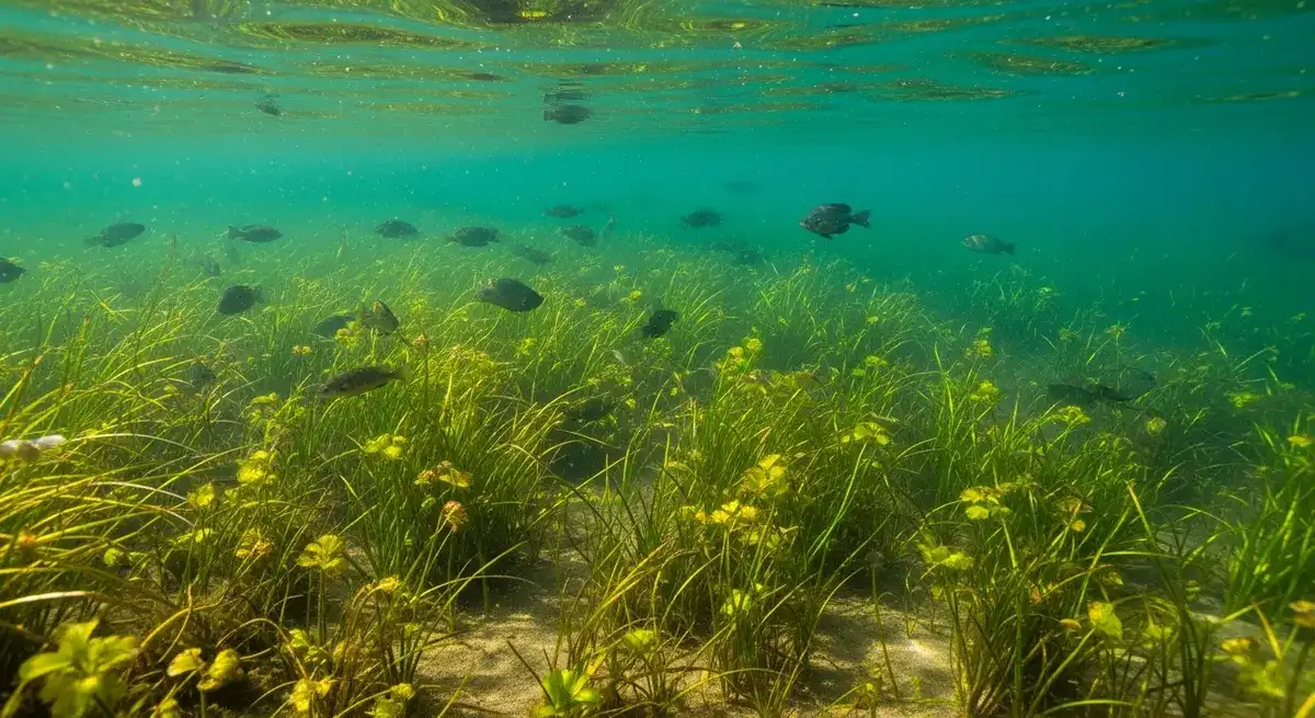 Submerged aquatic weeds hub — hydrilla, Eurasian watermilfoil, coontail, chara, and other underwater aquatic plants