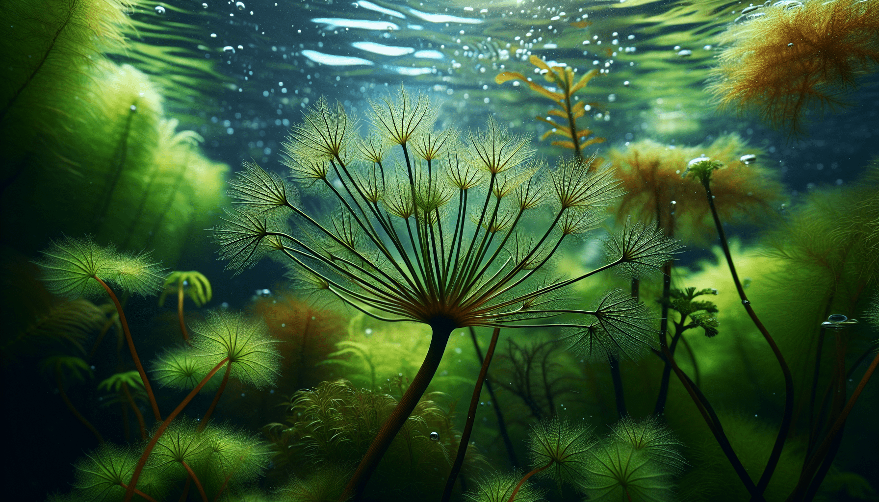 What Is The Aquatic Weed Myriophyllum Alterniflorum