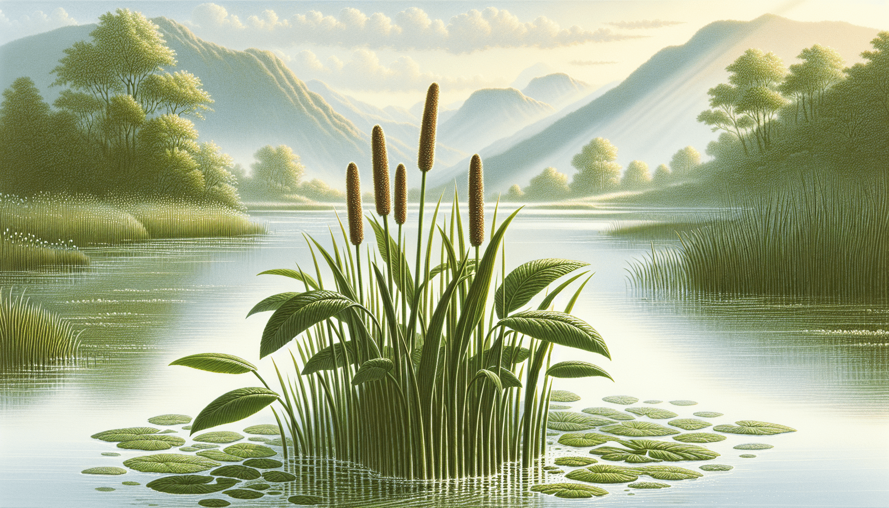 What Is The Aquatic Weed Typha Alekseevii