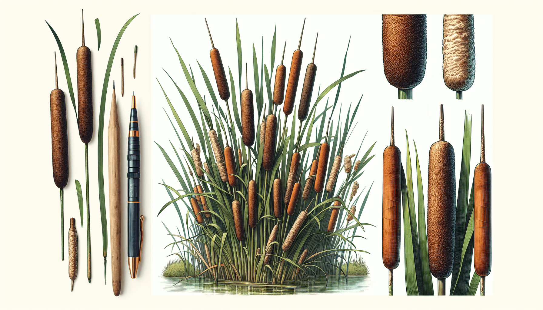 What Is The Aquatic Weed Typha × Glauca