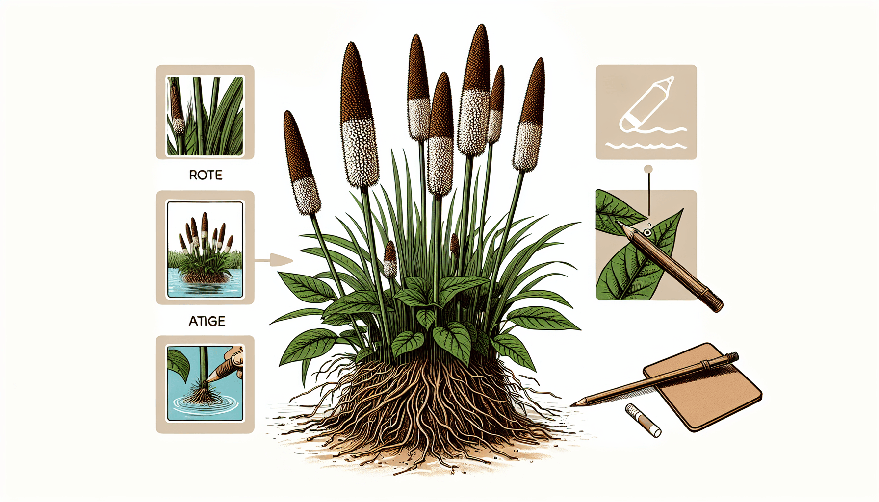 What Is The Aquatic Weed Typha Lugdunensis