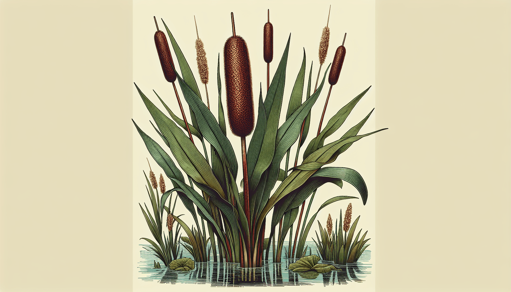 What Is The Aquatic Weed Typha × Suwensis