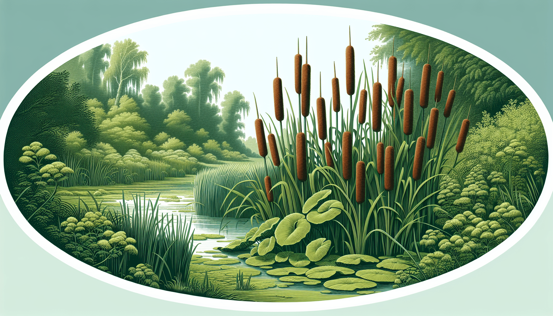 What Is The Aquatic Weed Typha Turcomanica